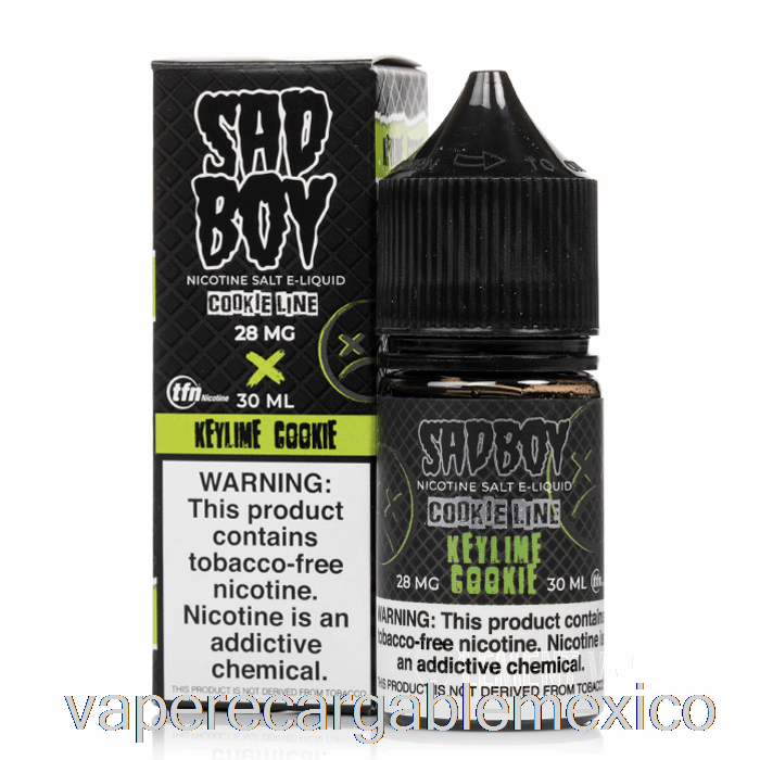 Vape Recargable Key Lime Cookie - Sal Sadboy - 30ml 48mg
